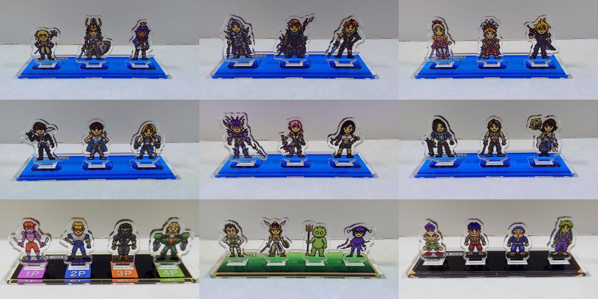 BOOTHでのドット絵グッズ通販、ただいまご注文をいただいております