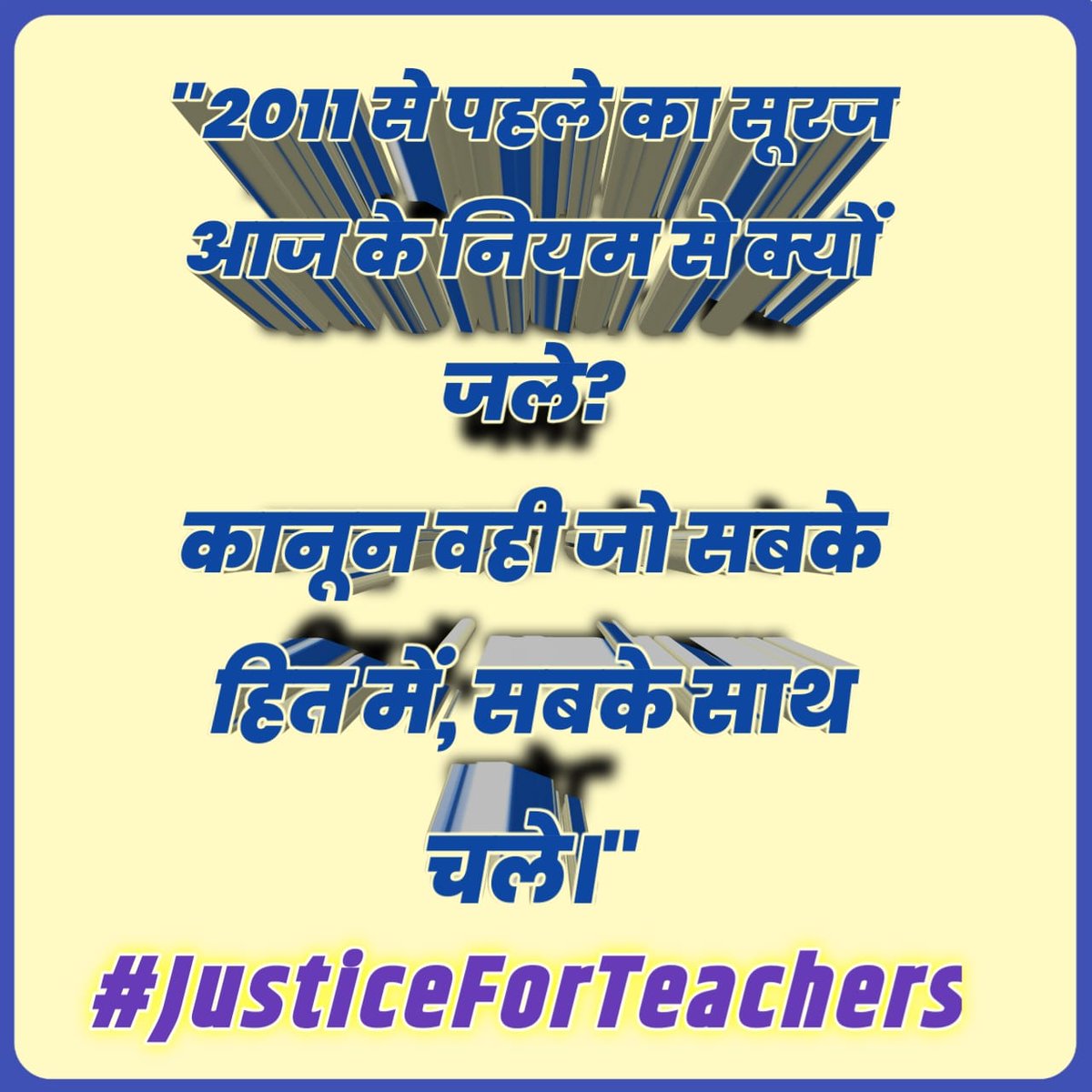 RajkumarSi32891's tweet photo. #JusticeForTeachers https://t.co/q2FVqEGF1S