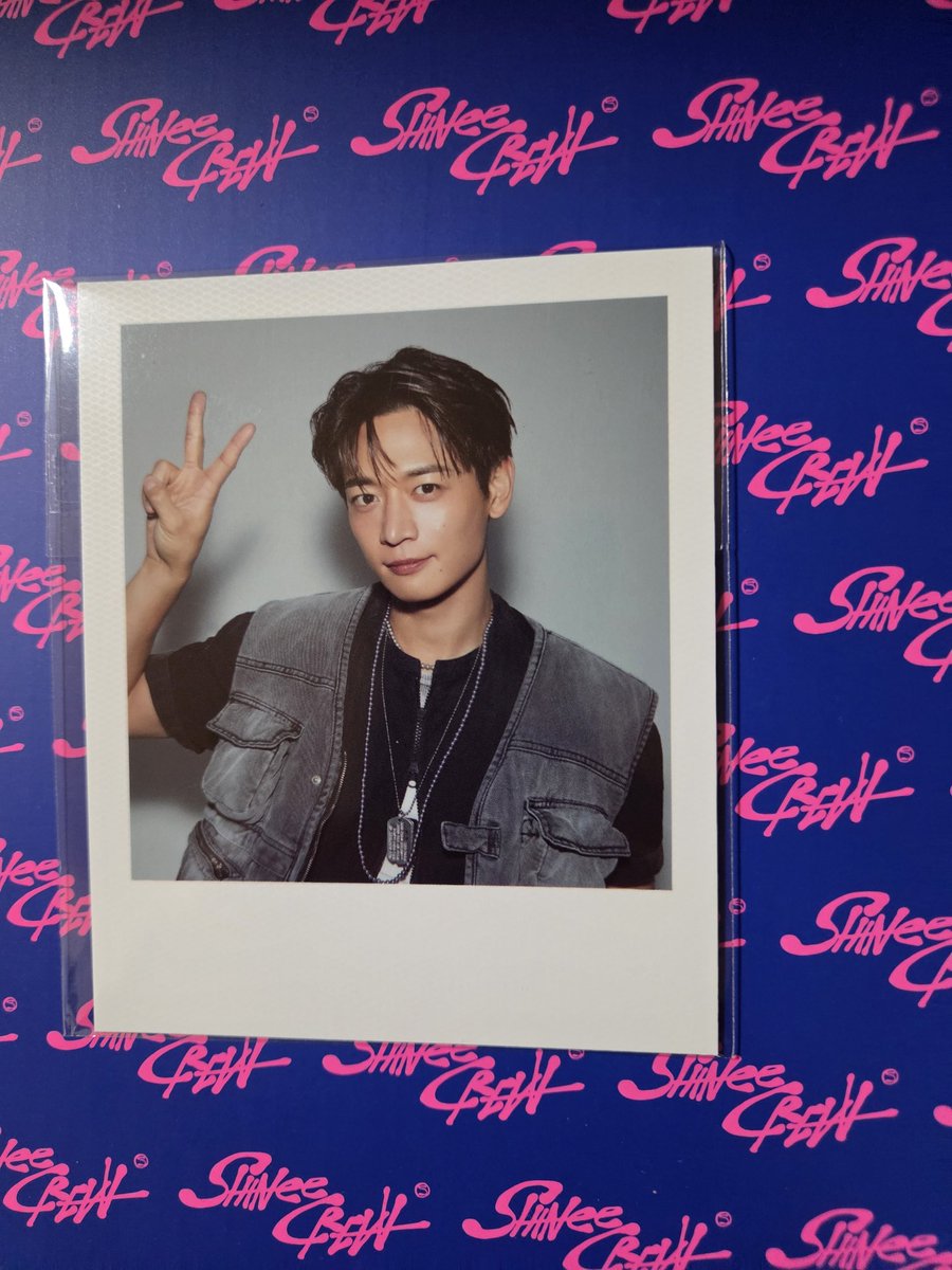 ポラロイドフォトカード交換] ミノペンさんでオニュさんのポラと交換し