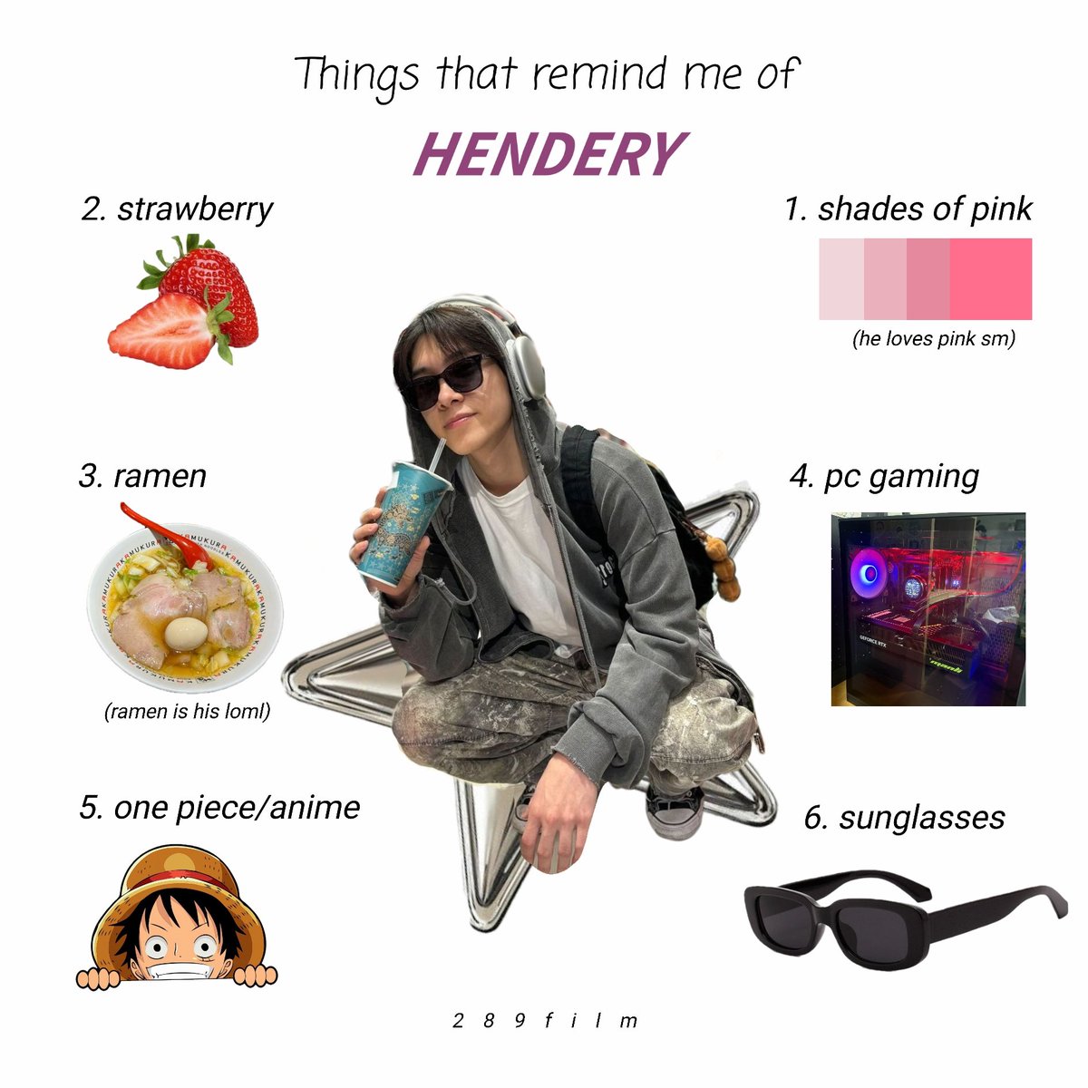 things that remind me of hendery ^^