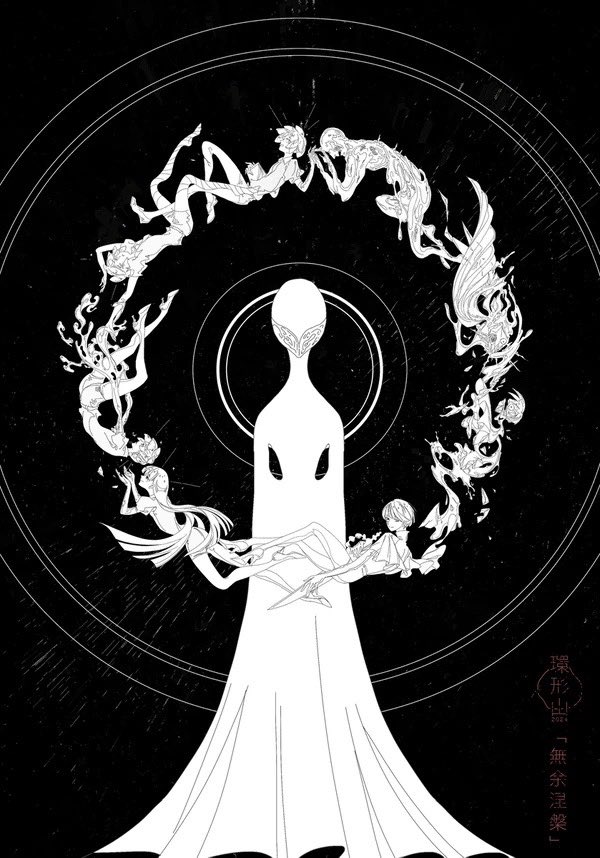 「無余涅槃」

フォスの　あまりにも長い旅
（ズーム推奨）

#宝石の国　#housekinokuni_fanart