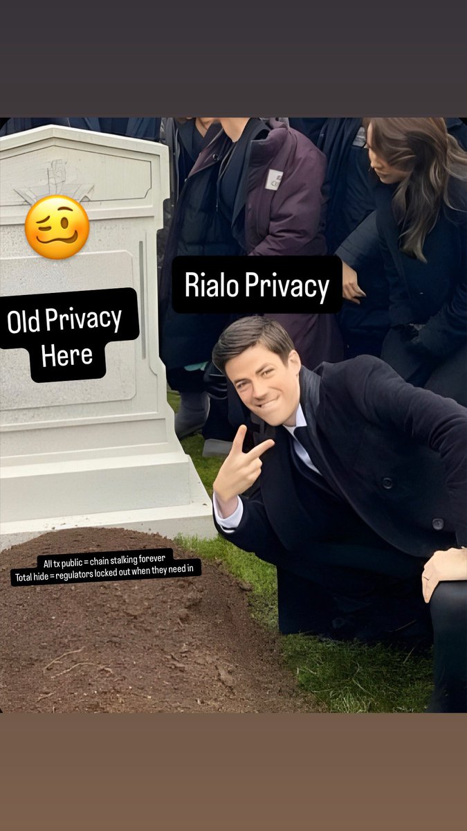 Privacy doesn't mean hiding from the law, fam.  
It means walking side by side.

<a href="/RialoHQ/">Rialo</a> brings the new era: full encryption, hidden amounts, but regulators can audit via view key when needed.  

Absolute privacy for users, Compliant for institutions.  

Get Real. Get Rialo.