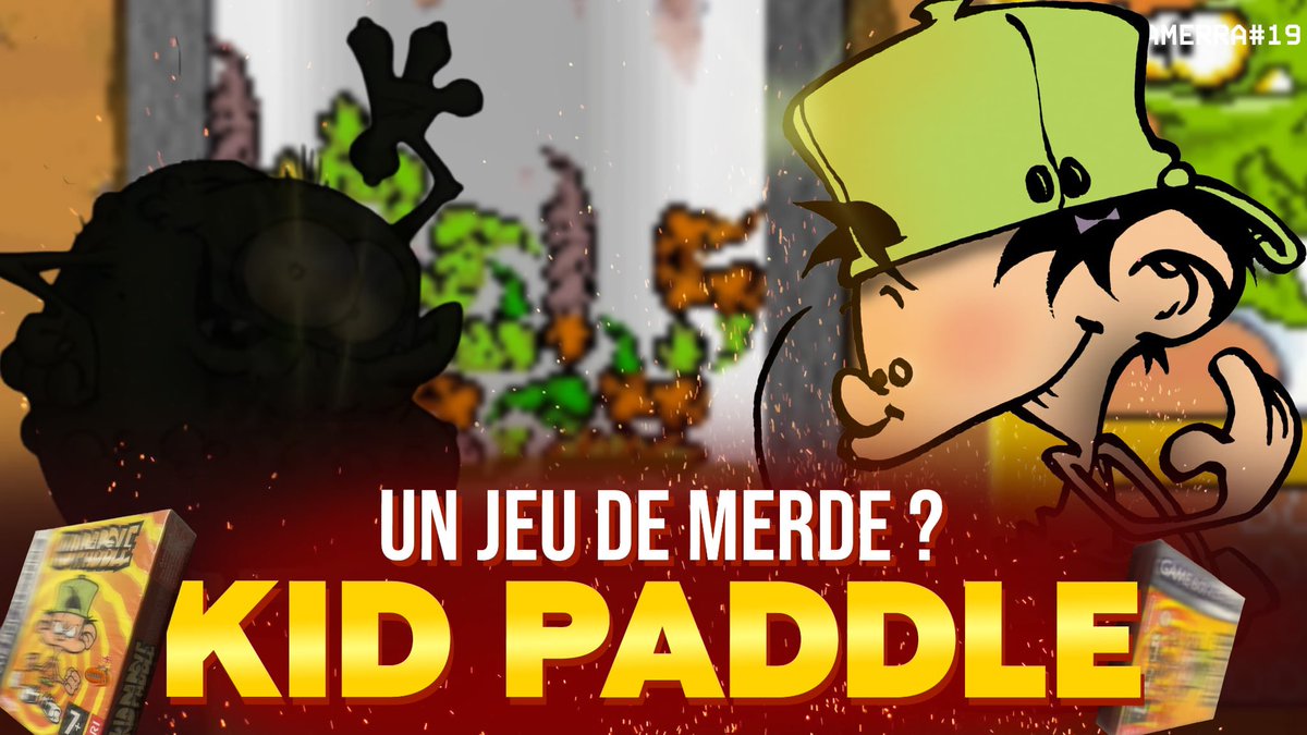 Je sais que ce jeu est ultra connu et que j’enfonce des portes ouvertes mais bon, y’avait des choses à dire.
Déjà vous saviez que Kid Paddle c’est d’abord une bd ? Oui et y’a eu une série aussi, je vous jure !
Bref je vous explique tout ça dans cette vidéo !

Le lien :  ⬇️