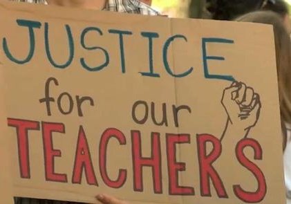 #JusticeforTeachers