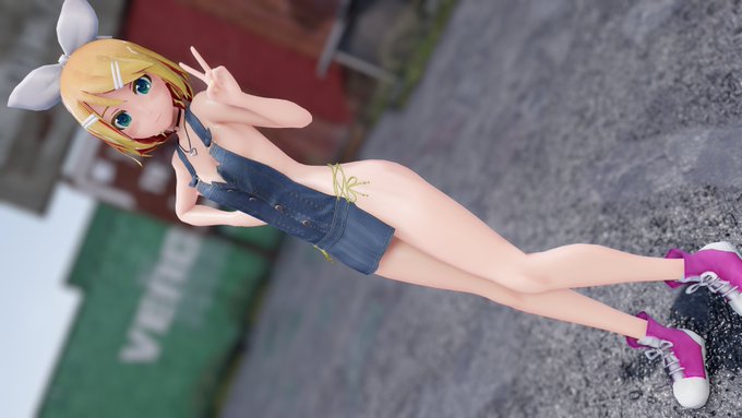 隙しかないオーバーオール好き❤ 