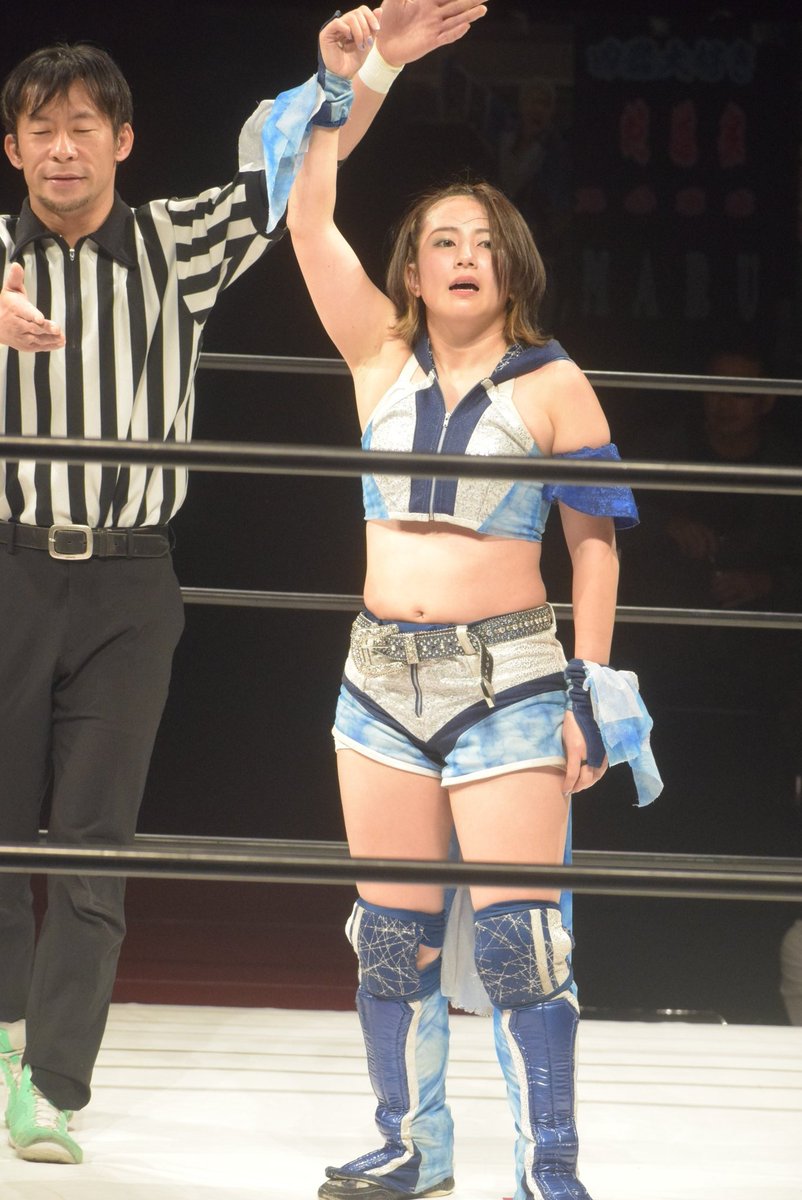 ｱｸﾄﾚｽﾘﾝｸﾞStep71 第3試合の3ウェイマッチはやはり最初福永莉子が2人