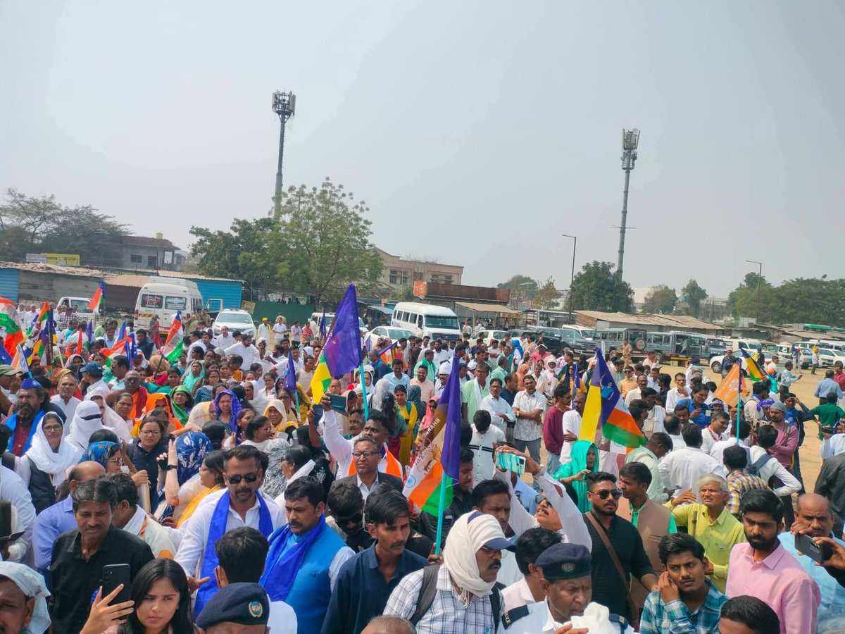 chandanbabu9's tweet image. #BVM संविधान और लोकतंत्र की रक्षा के लिए तथा आरएसएस-बीजेपी के लोगों के द्वारा षड्यंत्रपूर्वक बामसेफ एवं भारत मुक्ति मोर्चा के राष्ट्रीय अधिवेशन की परमिशन रद्द किए जाने के विरोध में 
22 फरवरी, 2026 को आरएसएस मुख्यालय, नागपुर पर राष्ट्रव्यापी विशाल महारैली 
#MarchOnRSSHeadquater