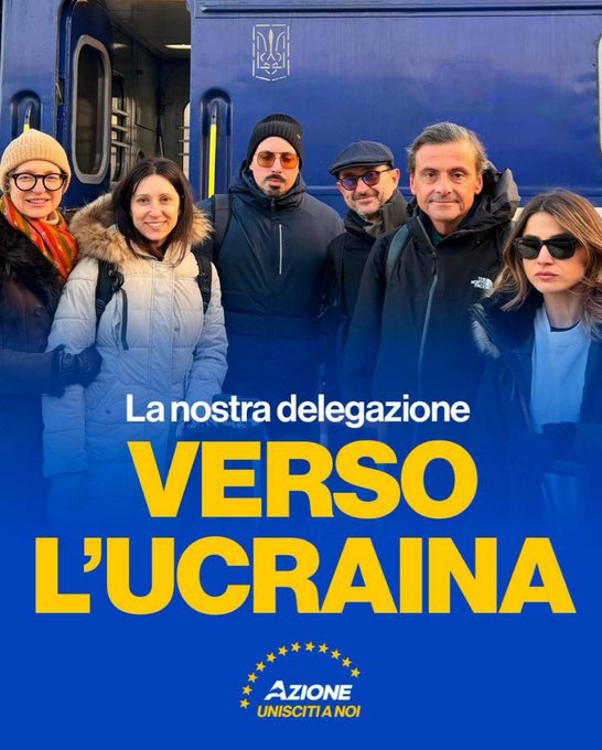 S'informano i reclutatori Ucraini che 6 volontari abili al combattimento, sono nel vostro paese. 
Cortesemente acchiappateli e mandateli al fronte. 
Grazie. 
#Azione
#Calenda