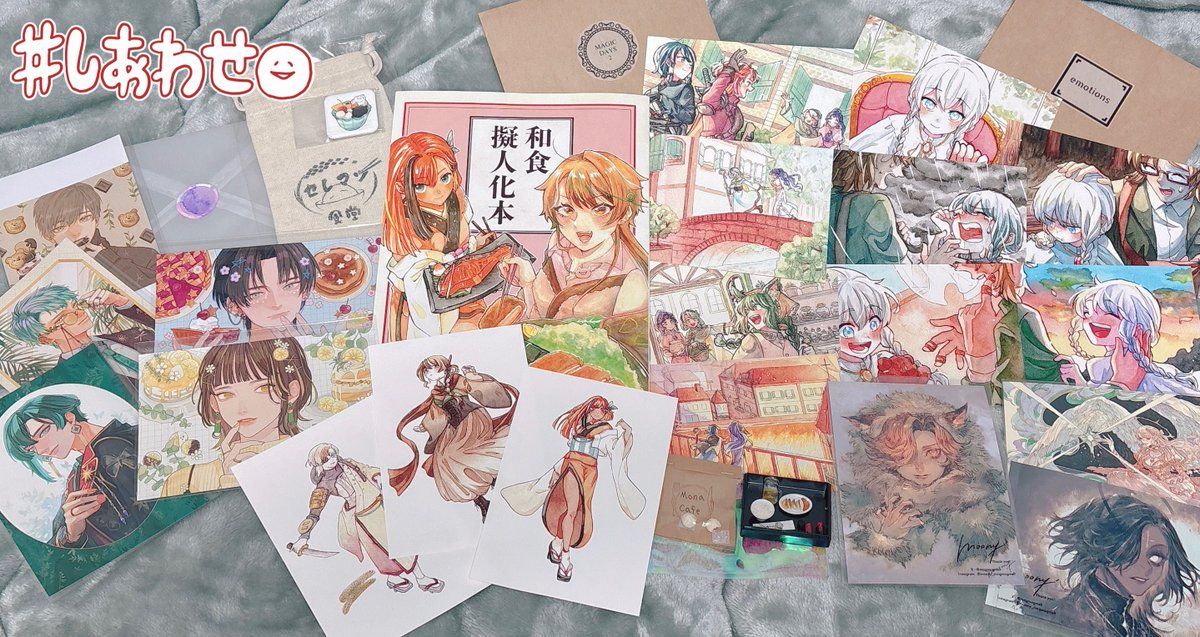 コミティア楽しんできました！
素敵な作品がたくさんあってHP回復した〜！私も創作頑張ります🫶