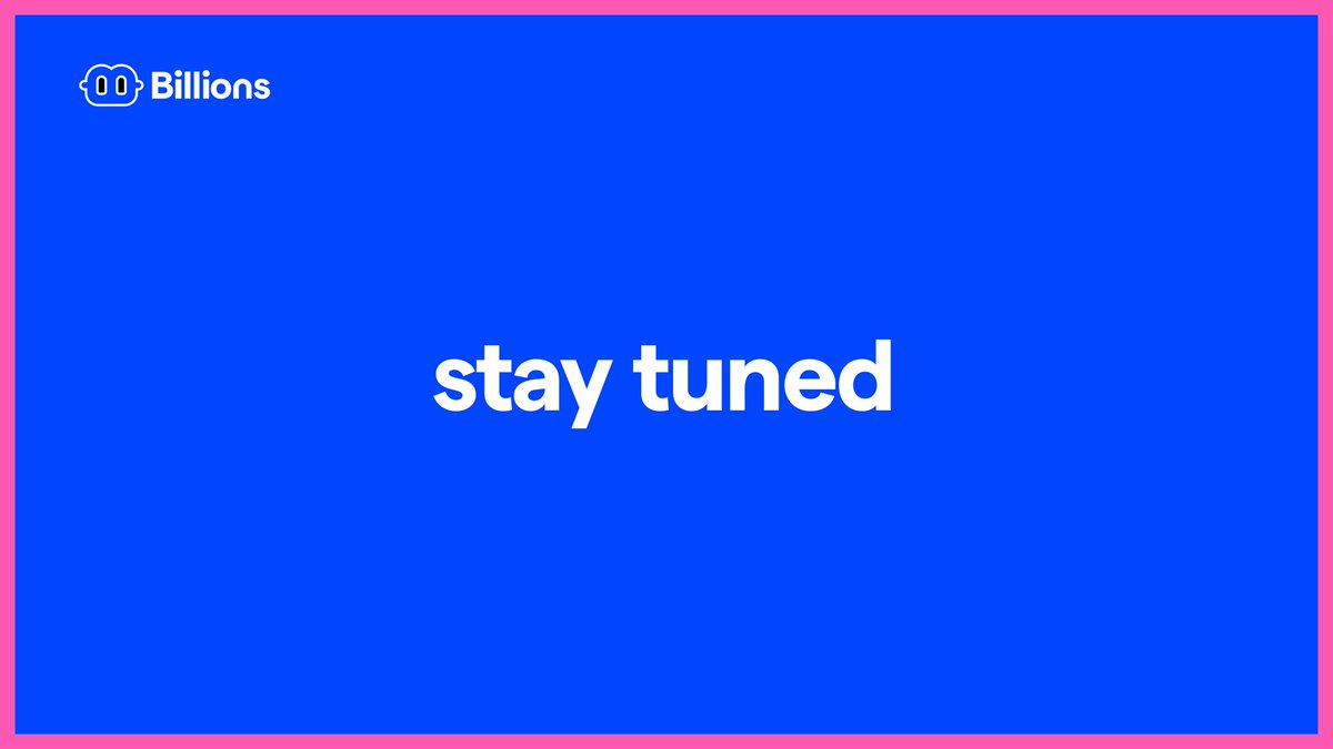 Community check ✅

Something is definitely cooking behind the scenes… 👀
Big moves loading on <a href="/billions_ntwk/">Billions</a>

Stay tuned — you won’t want to miss this 🚀