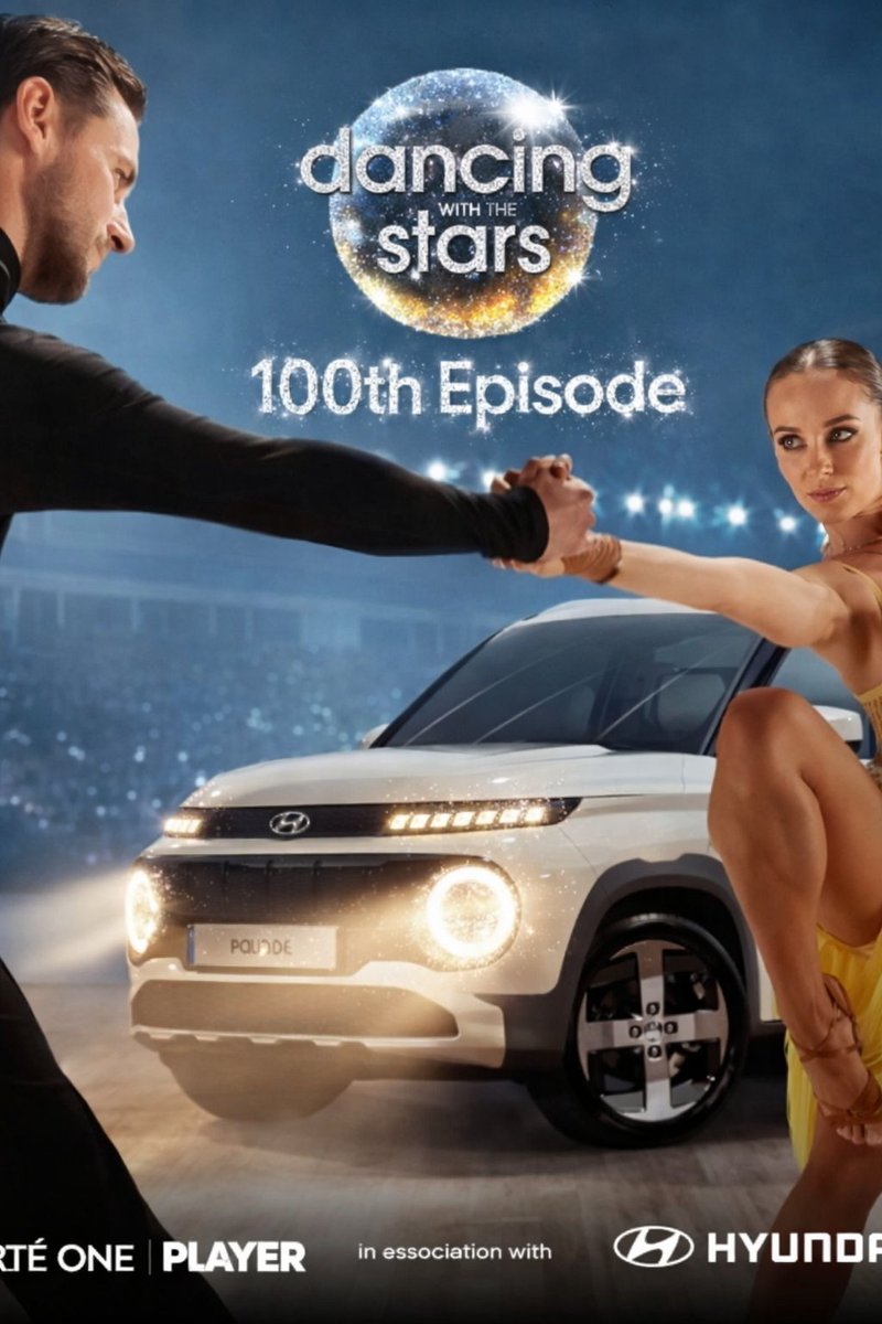 IT’s the 1️⃣0️⃣0️⃣ EPISODE of DWTS 🪩

Tune in tonight on <a href="/rte/">RTÉ</a> One and RTÉ Player at 6:30pm.

#hyundaireland #dwtsirl