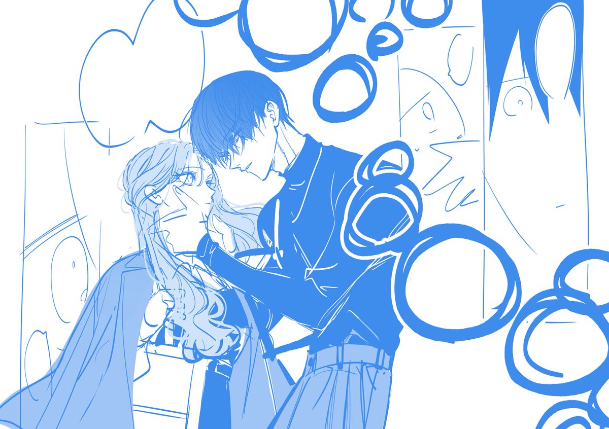 作業工程ᝰ✍🏻
#君はいつしか毒になる 