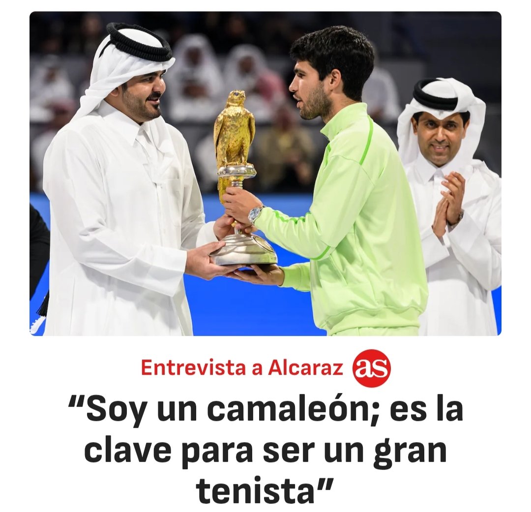 entrenaconpablo's tweet photo. De entornos y contextos..
El mejor deportista, en este caso tenista, es aquél que mejor se adapta a los cambios. Ya sea tierra batida, pista rápida, altitud o un rival con un juego diferente. Todo es entrenable, pero esa habilidad "camaleónica" tiene mucho componente inherente. https://t.co/ShgN0OvgU5