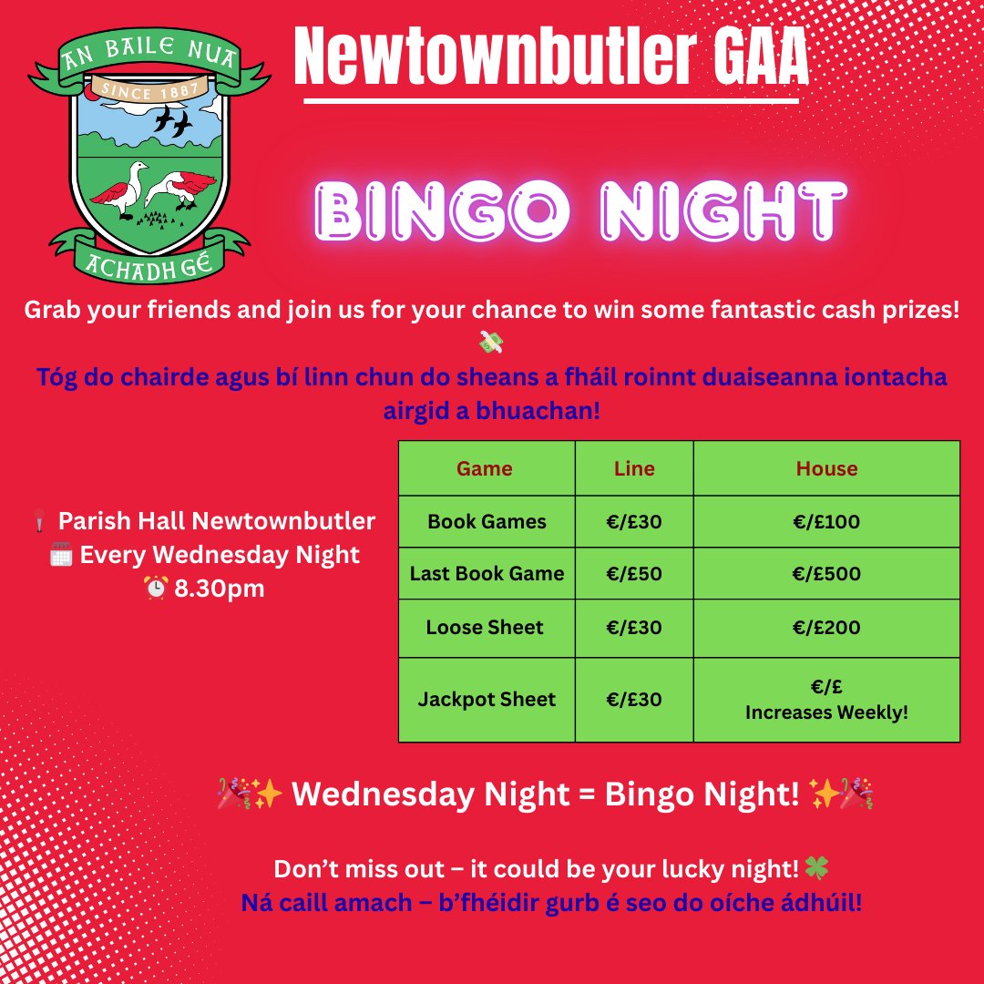 Newtownbutler GAA tweet media