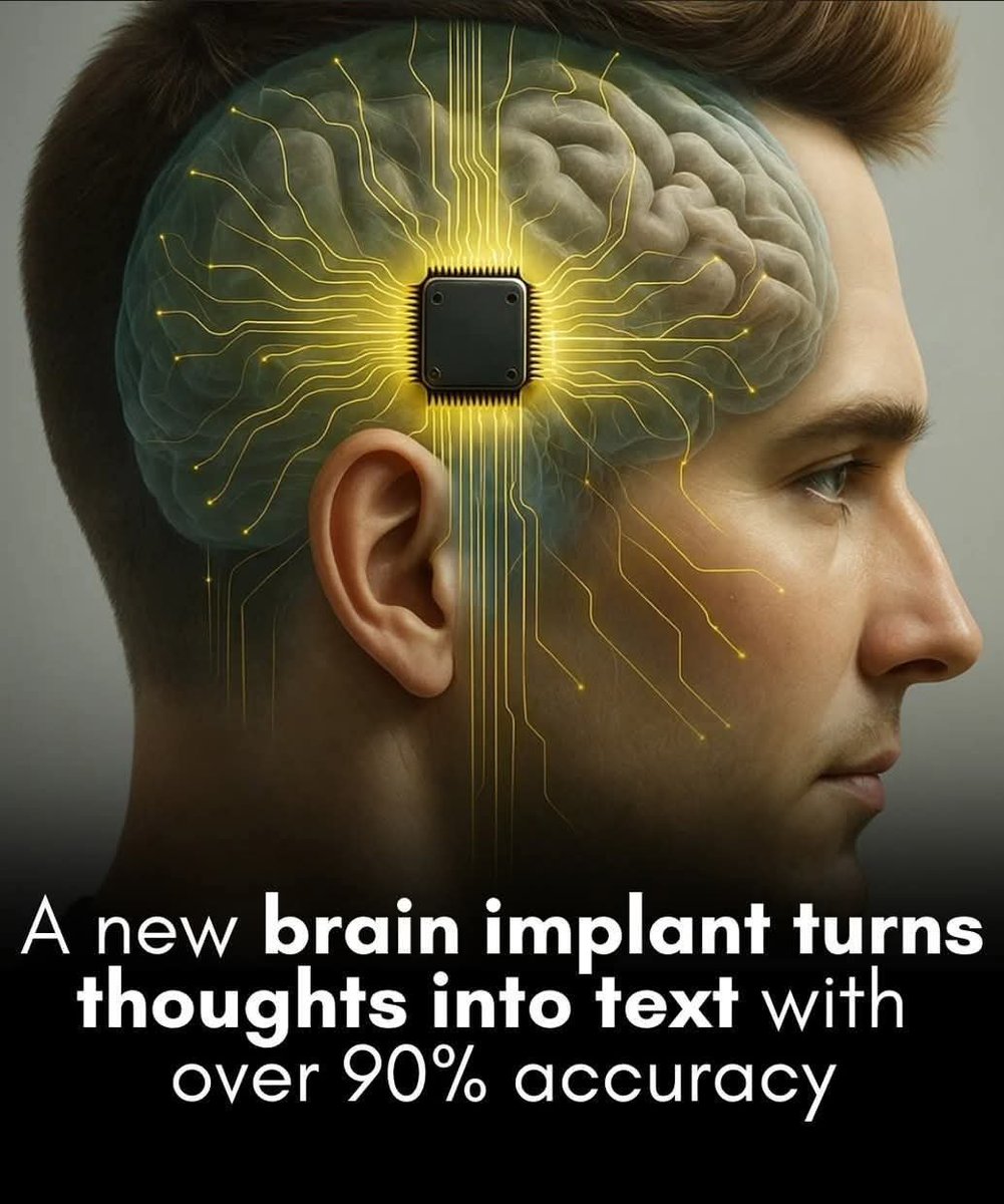 Recent breakthroughs in artificial intelligence and neurotechnology have enabled brain-computer interfaces (BCIs) to decode brain activity into text at speeds approaching or exceeding 80 words per minute (WPM). 

The technology primarily aims at restoring communication for