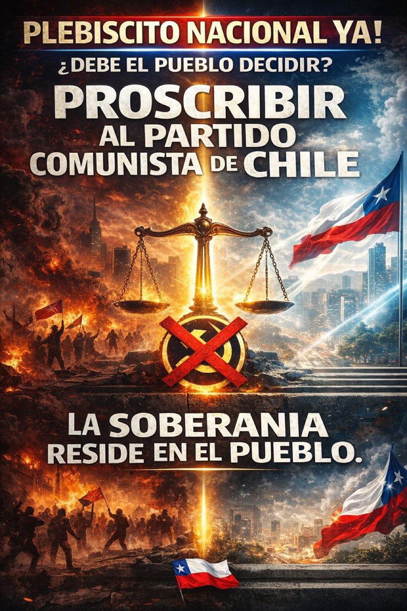AltoBonitonn's tweet photo. Proscripción del @PCdeChile es la solución del Próximo “GobiernoDeEmergencia” 
Chile no aguanta 😰 más abusos, delincuencia, violencias, Extorsionistas, Mafiosos, Corruptos, tránsfugas y Vende Patria, Chile no se Vende y punto.
Una  manada de OCTUBRISTAS.
Ojo que 😨 están también metidos en el @elfrente_amplio desde accionan el Mal y están destruyendo todo a su Paso!!