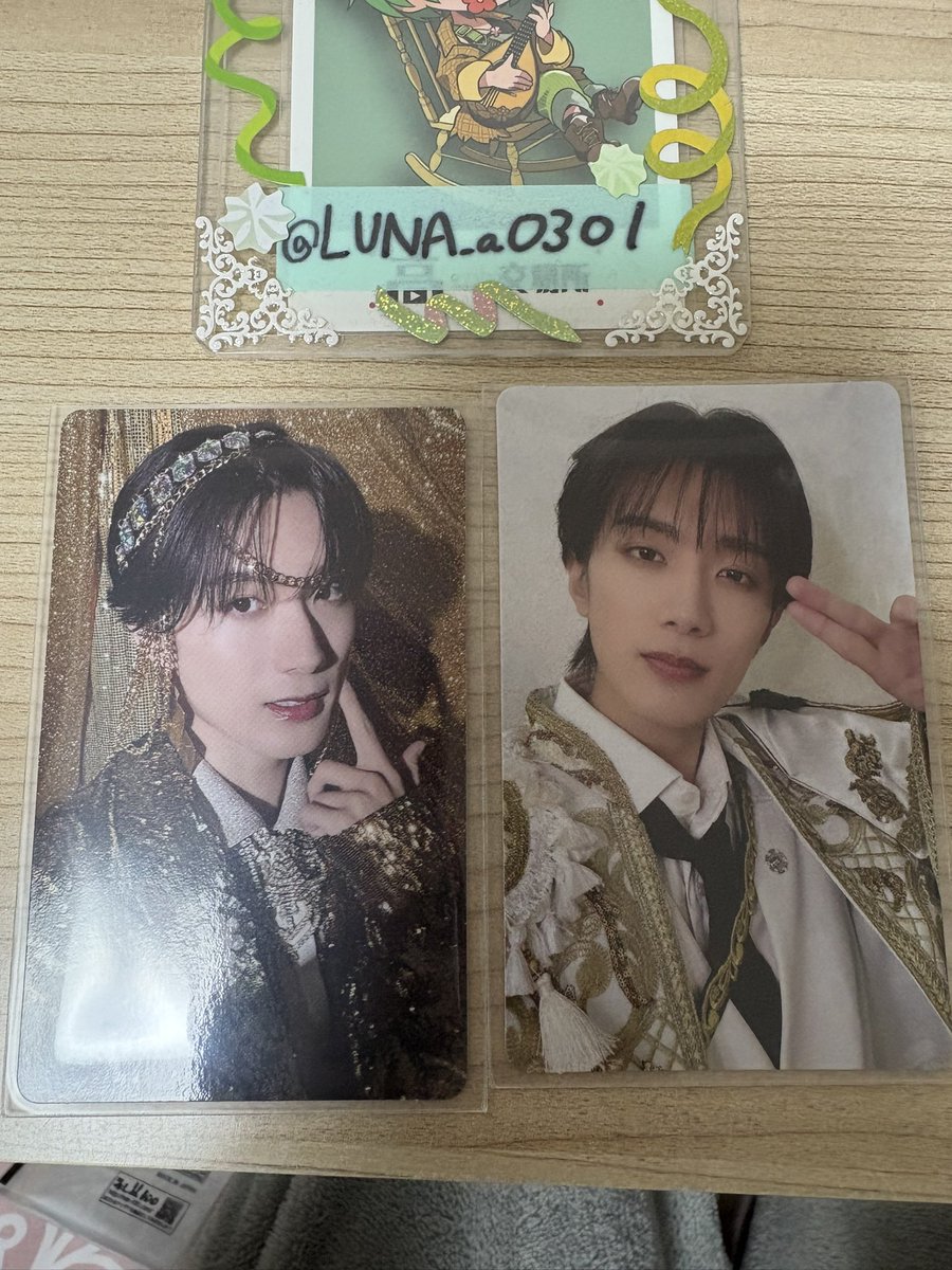 LUNA_a0301's tweet photo. @jin0610_ はじめまして、検索より失礼します。
当方画像の2種(各1)所持しているのですが、同種吉田(各1)との交換は可能でしょうか？
都内手渡し希望になります。
難しいと思いますがご検討よろしくお願いします。 https://t.co/Nv6TxALeNI
