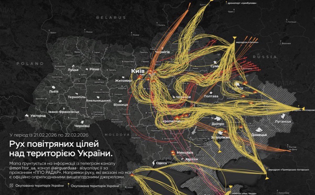 Das war letzte Nacht. Brutal! 2 Tage vor dem 24.Februar. Während Trump so tut, als könne man mit Putin verhandeln, “beobachtet” die deutsche Bundesregierung. Wir müssen viel mehr tun, wenn wir uns nicht schuldig machen wollen. TAURUS zum Beispiel, Schattenflotte….