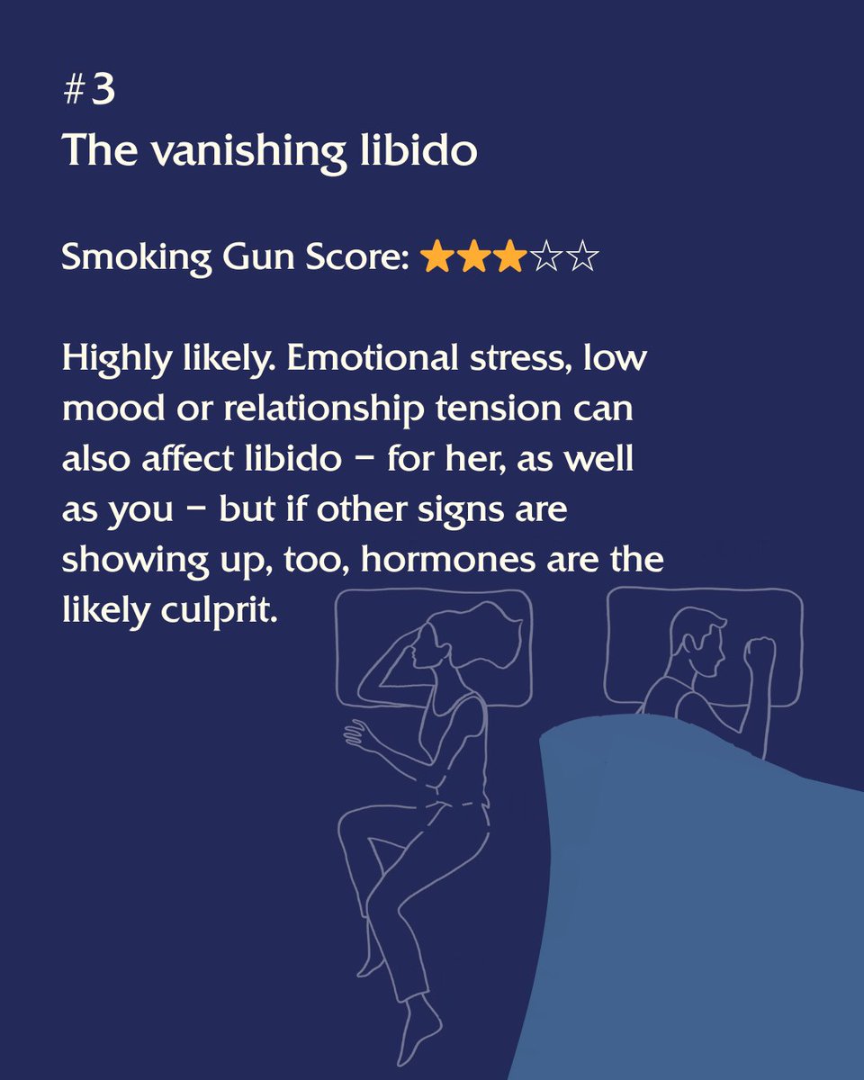 When sex disappears from your life, most men assume there’s a problem with them - or the relationship.

But very often, there isn’t.

During perimenopause, fluctuating oestrogen and testosterone can affect arousal, comfort, sensitivity and libido. burningupfrozenout.com