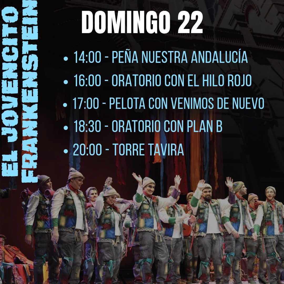 Comparsa El Jovencito Frankenstein tweet media