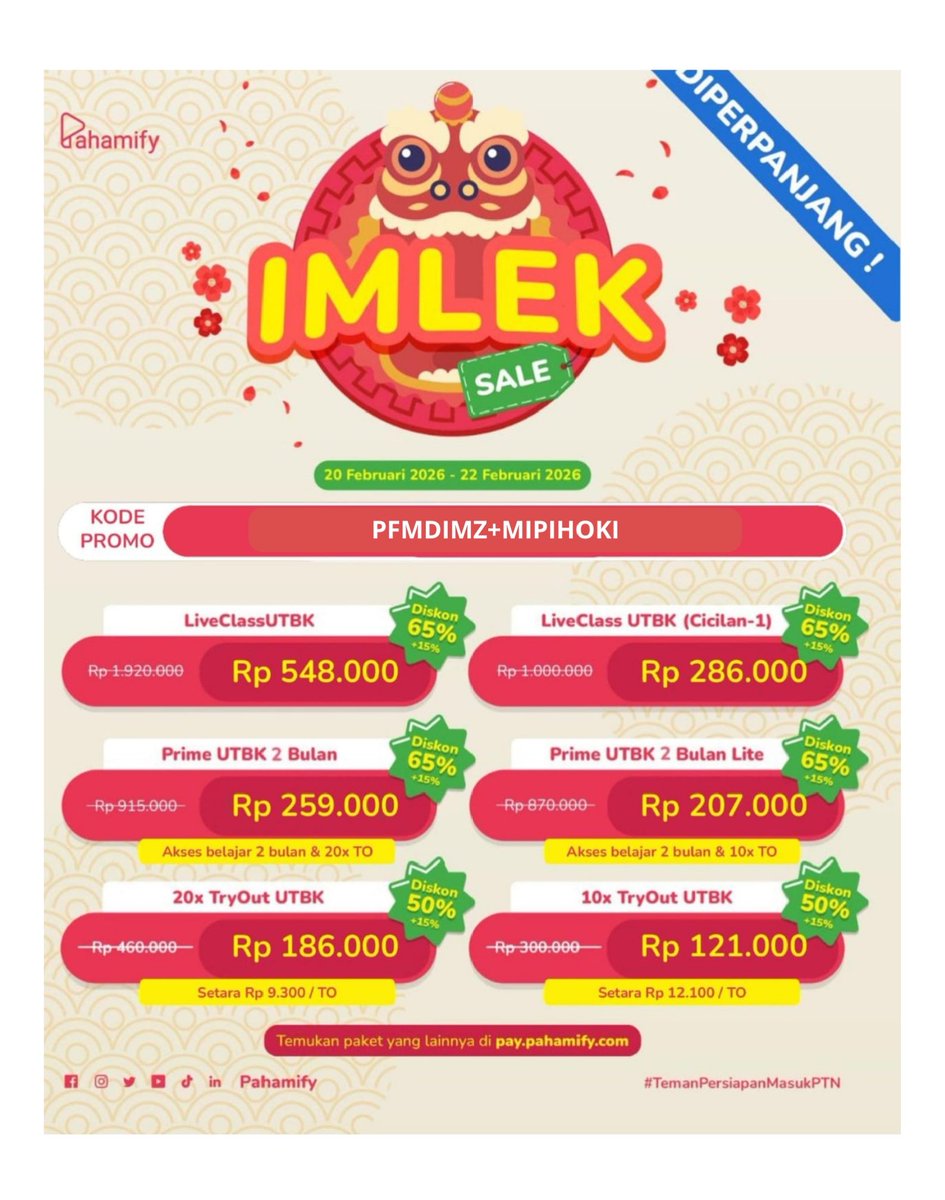 PFMDIMZ | Kode Promo Pahamify tweet media