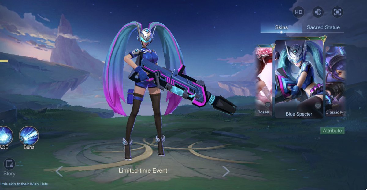 basemole's tweet photo. !ml ada yg tau kapan skin ini resale? https://t.co/kVLDcU37cr