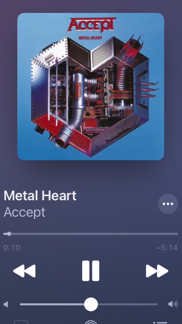 vombvombvomb's tweet image. Accept - Metal Heart (Lyrics) youtu.be/pjgZDpCP2a4?si… @YouTubeより

さて、休日はあっという間に過ぎていきますね😓あと1日、ゆっくりと過ごしましょう✋
9人目はゆみこさん、まぁ、あれです。元嫁です😱
で、今宵はこちら、メタルの基本のような名盤でお休みなさい💤😱
#Accept