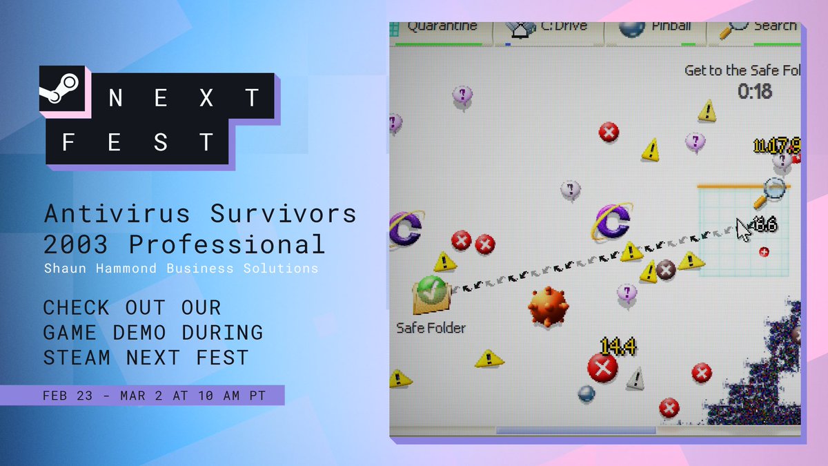 Antivirus Survivors 2003 Professional tweet media