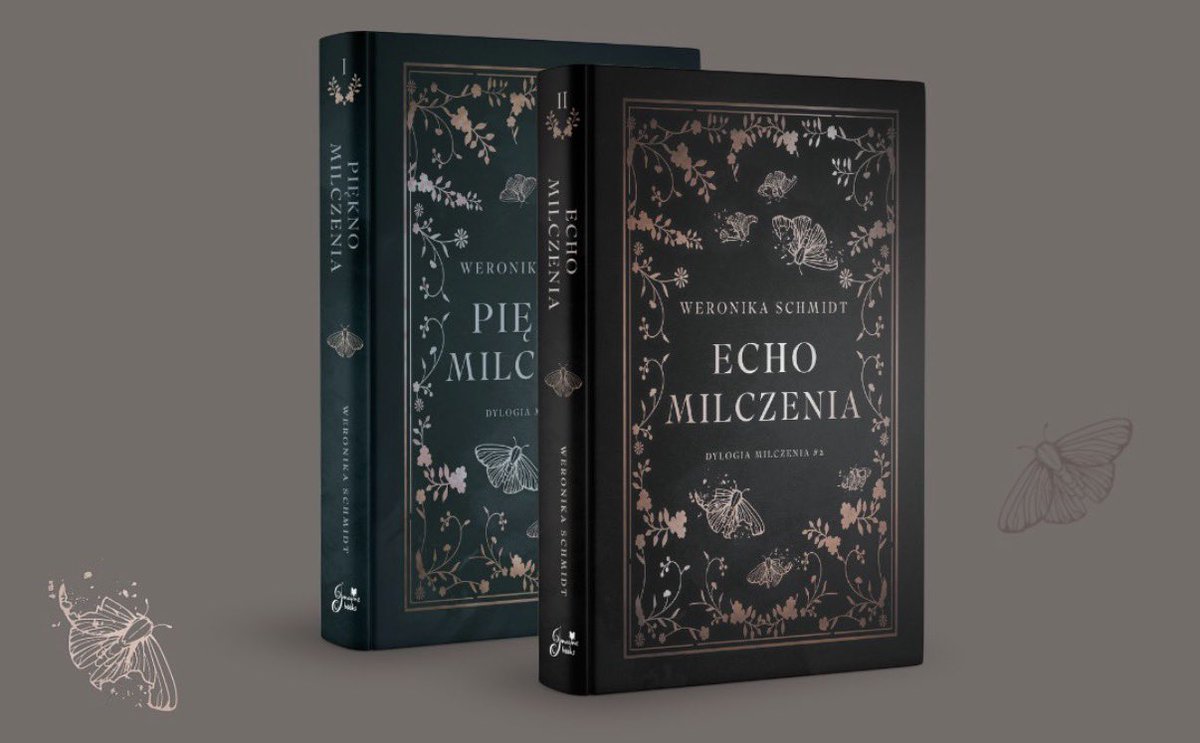 ta dylogia ma jedne z piękniejszych okładek 🥹🖤 

nie mogę się doczekać aż będę mogła poznać zakończenie historii Kailyn i Evrina 

#PieknoMilczeniaWS #EchoMilczeniaWS