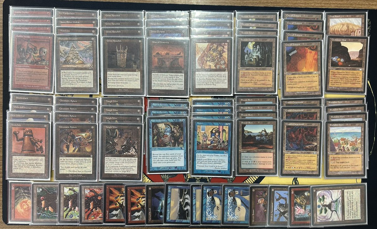 本日のミシマトイスのミドルスクール文化祭ベスト8デッキ(スイス5〜6位)