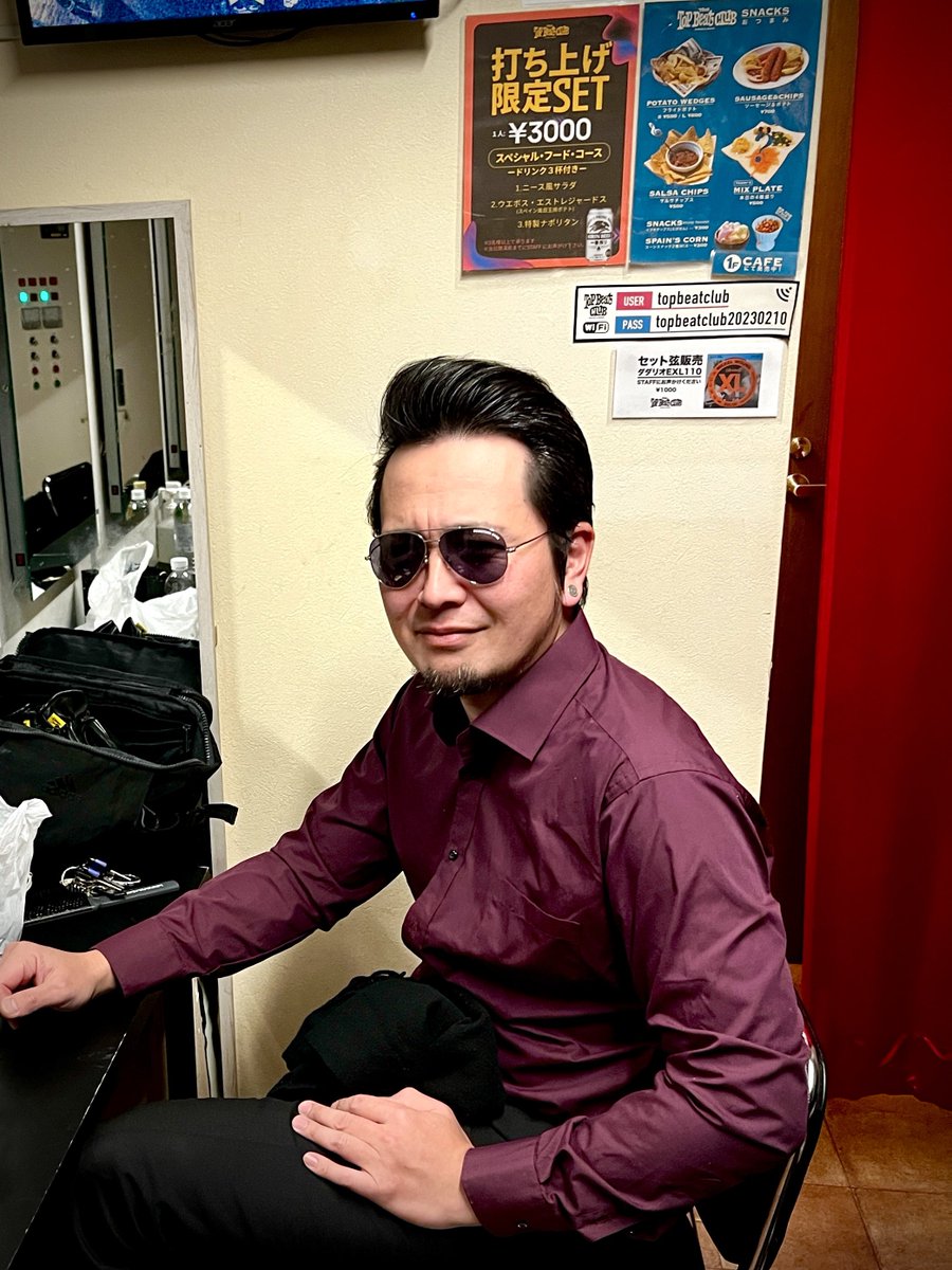 akira takano @ Yellow Studs tweet media