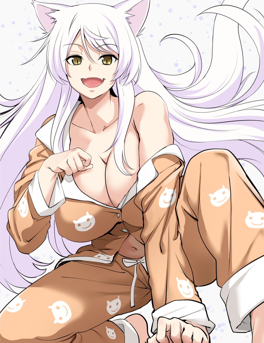 #猫の日
真っ先に思いついた
ブラック羽川 