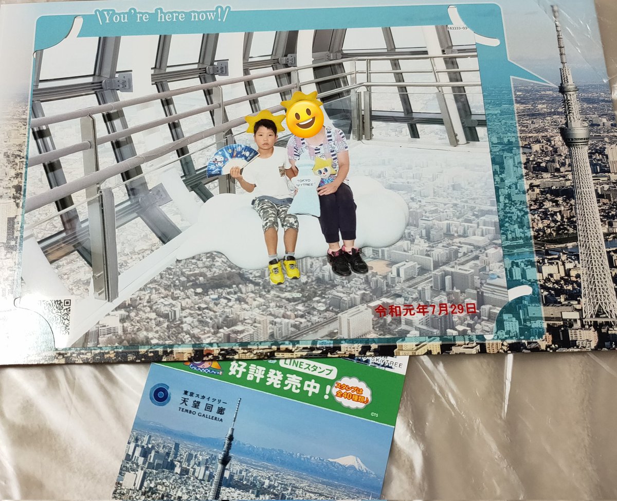 スカイツリーのエレベーター止まってるニュース見て、あ、息子とスカイ