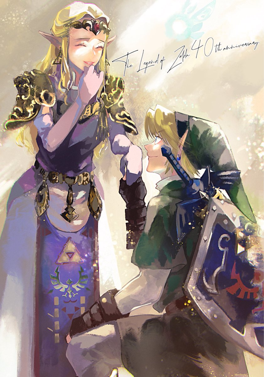 Congratulations 🎉 
#ゼルダの伝説40周年
#Zelda40th