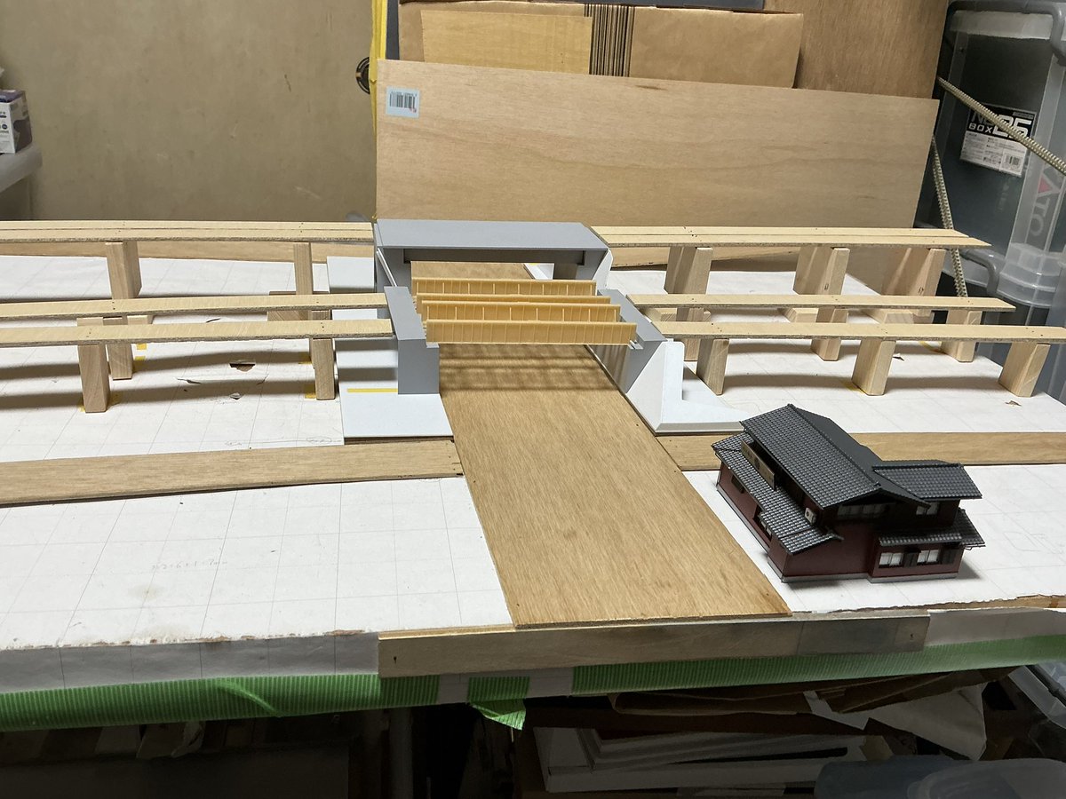 追加制作致しました!❗新品、鉄道模型✨丁寧制作、HG仕上げ‼️山岳✨スイス❗️ ジオラマ製作再開❗️ #キタカシカーブ #常磐線