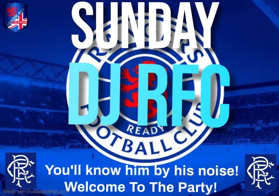 It’s match day @ The Bristol Bar 

Massive day for Rangers today as we keep the title battle going.

Dj RFC 
Live from 2pm till 9pm 

Heirs of Cromwell Flute Band 
Live at 5pm then at 7pm 

All welcome to come along join the party  
#heirsofcromwellfb #watp #bristolbar