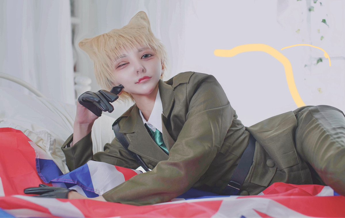 222 【Cosplay / コスプレ】 ヘタリア イギリス