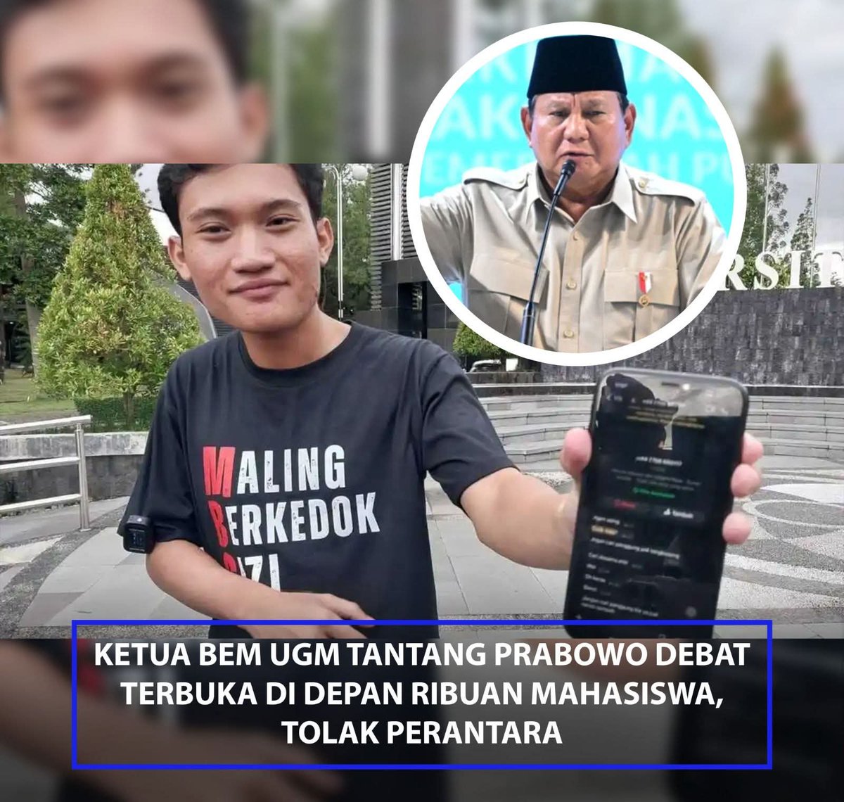 Kami sepakat debat terbuka