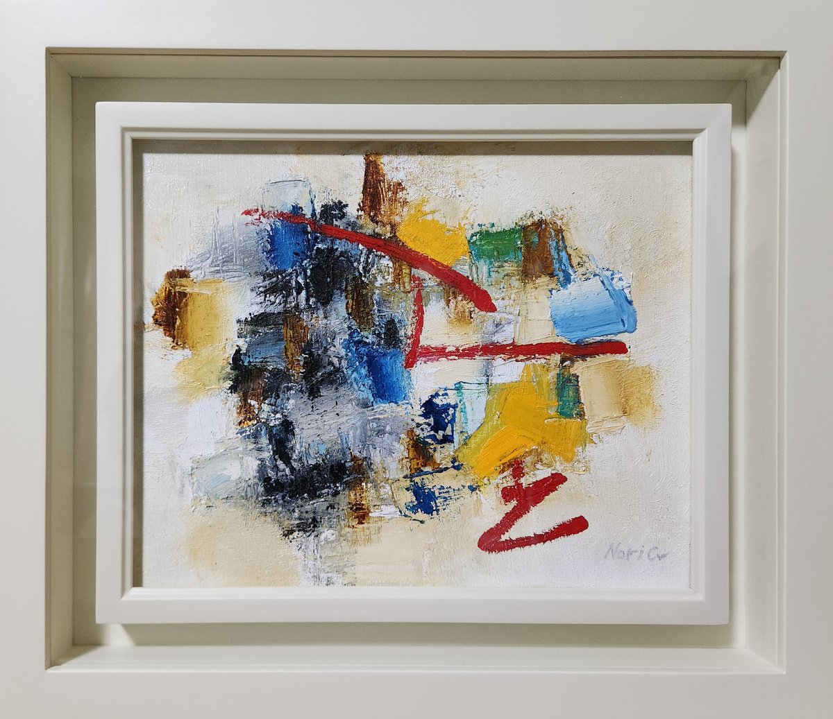 麻布(F3号) 油彩 #contemporaryart #oilpainting #painter #art