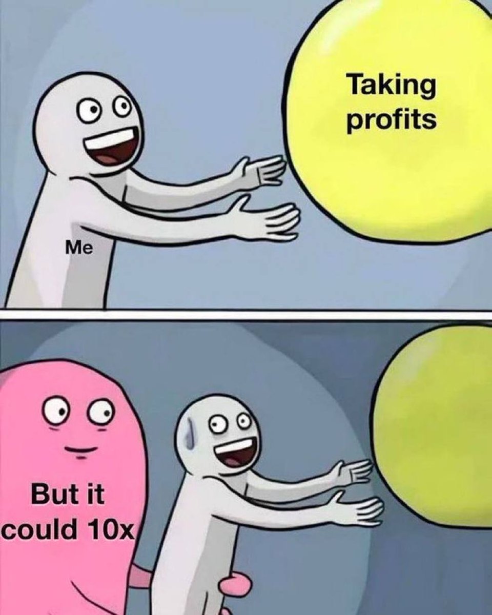 That's how we get stuck at the top. 🤡

Greed always whispers louder than discipline and that's why TOP feel like beginnings

Soooo, the hardest button in crypto isn't "Buy"

It's "Sell" ........