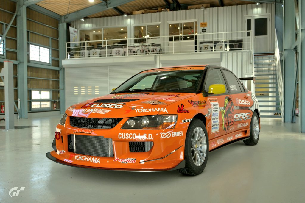 過去製作したマシン紹介 今回は D1、Teamオレンジのランエボです