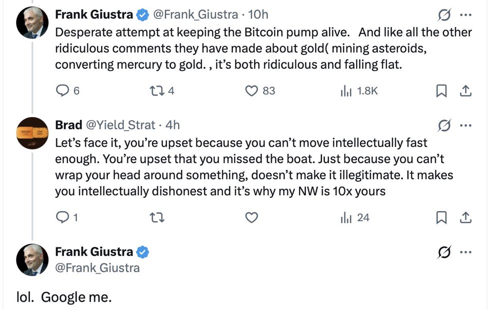 goldseek's tweet photo. Why did Frank Giustra become the largest donor to the Clinton Foundation?

Google that. https://t.co/VxwYuMFLfM