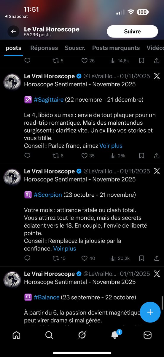 ClefAnglaise's tweet photo. @LeVraiHoroscope Avant c’était des vrais tweet Astro maintenant c’est juste une ribambelle de copier coller chat gpt.. ça a perdu en qualité et doubler en quantité.. je pense que l’objectif du compte n’es plus le même .. https://t.co/YBdJj6F6Qd