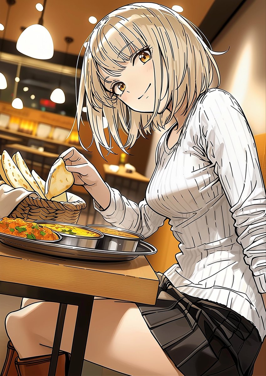 AI甘党辛党バトル 楽しい企画ですね🤤✨ 辛党なので、カレーで参加