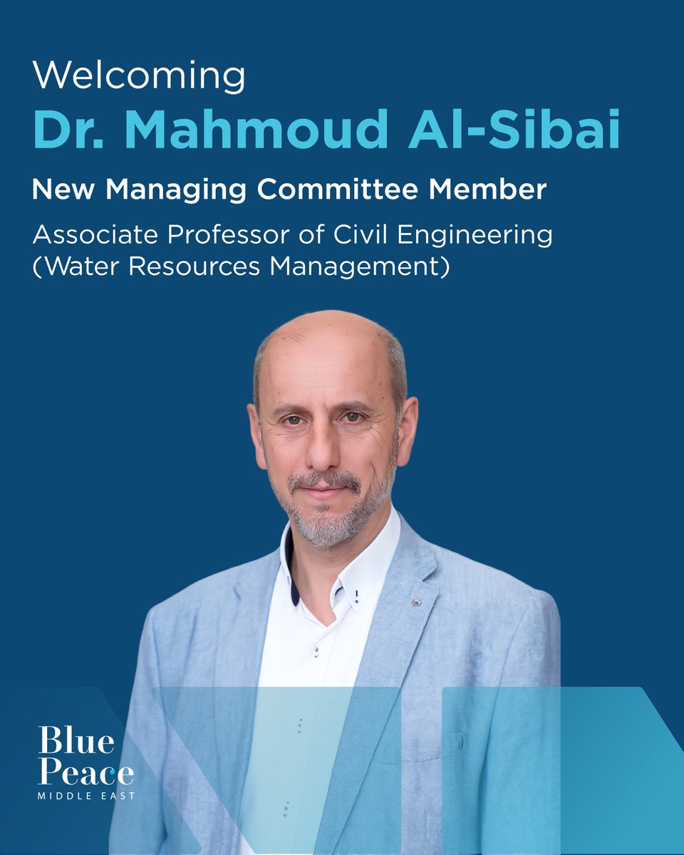 Meet our Managing Committee Member from Syria! 
Dr. Mahmoud Al-Sibai holds a Ph.D. in Engineering from Newcastle University, UK, and has built a distinguished career spanning over 25 years in water resources engineering and management. He is the Dean of the Higher Institute for