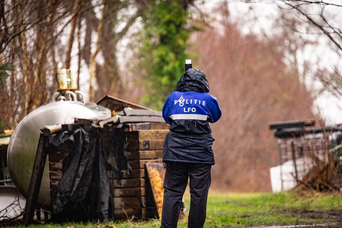 Aanhouding na aantreffen drugslab in Hoornsterzwaag