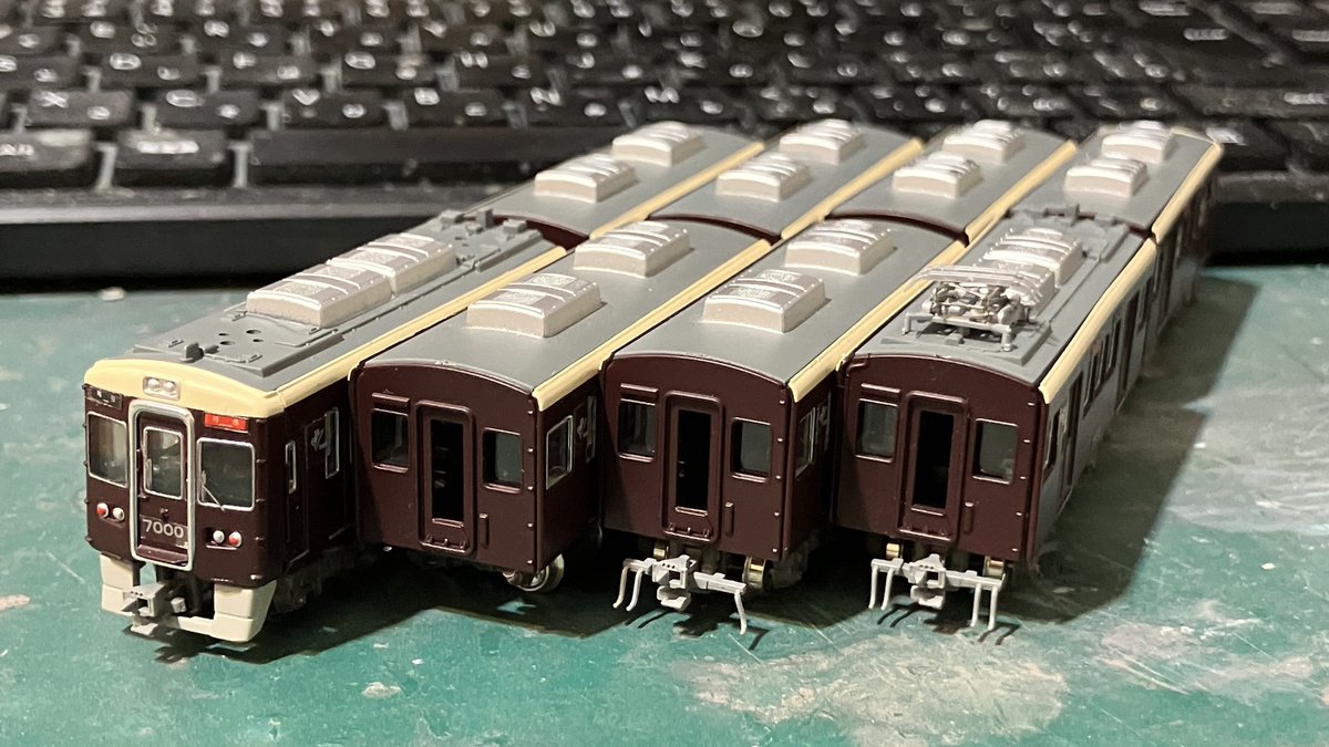 Bトレ #ショーティーは不滅なり ヤフオクで落札した阪急7000系更新車 8