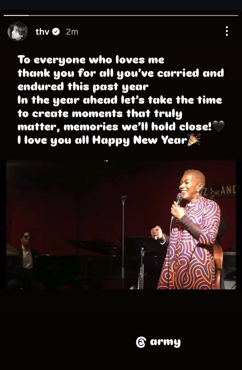 remember when taehyung posted this on new year’s eve? i seriously had tears in my eyes. i love that man so much. and there’s no one that cares about their fans more than he does.