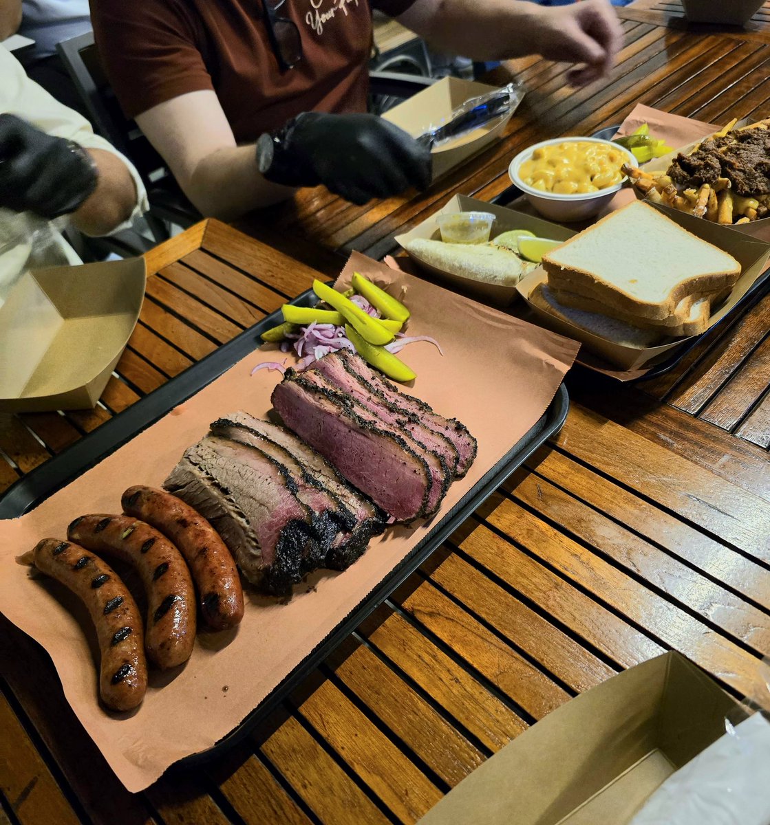 Getting triggered by a restaurant menu is peak insecurity. Stop being so fragile, the world doesn’t revolve around anyone’s personal traditions.

(Beef sausage, beef pastrami, beef brisket, beef mac n cheese and beef loaded fries.)