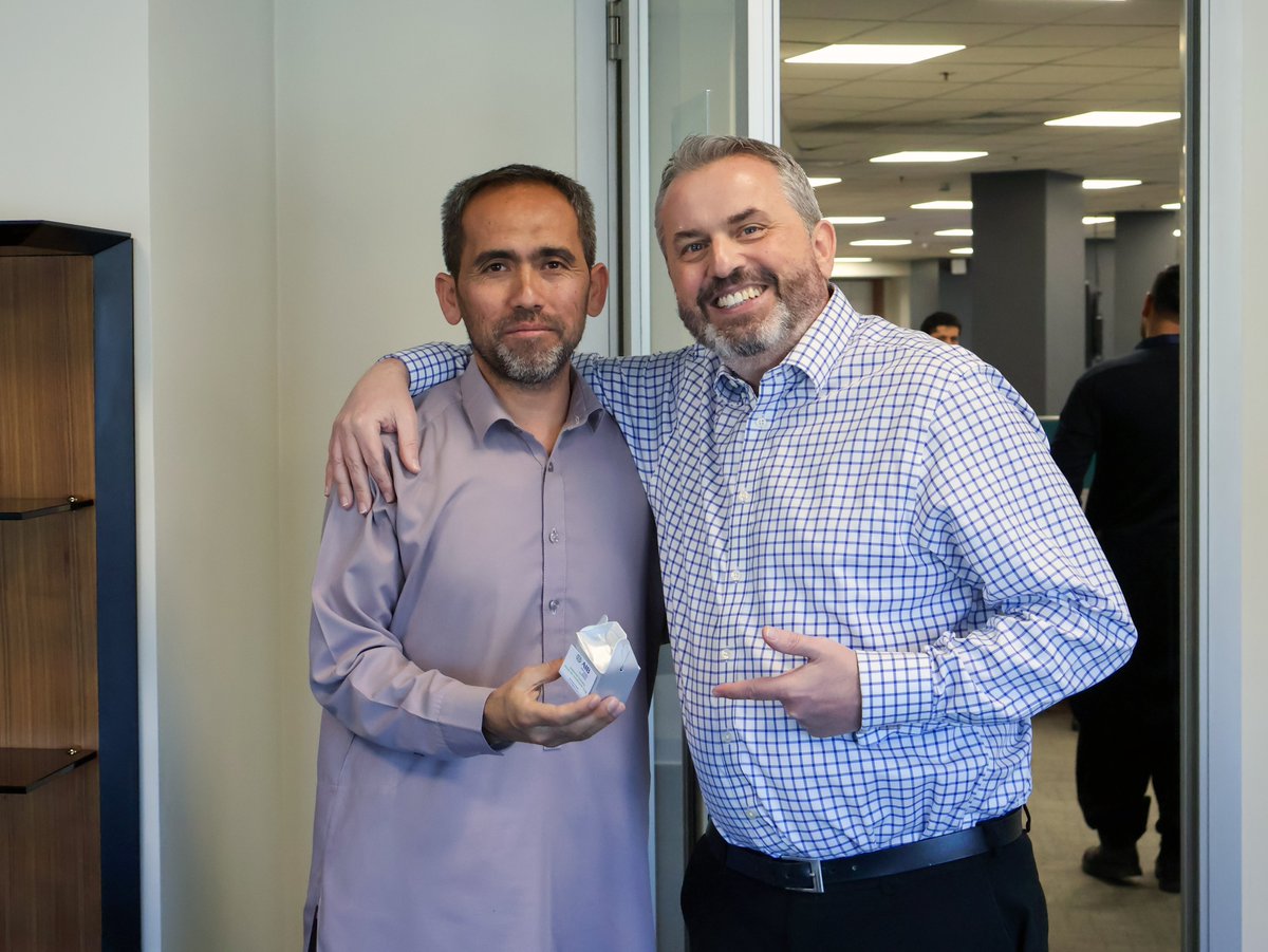 AfgIntBank's tweet photo. A sweet gift from the AIB Leadership Team during the Holy Month of Ramadan!
#afghanistaninternationalbank https://t.co/9xyDhksnyj
